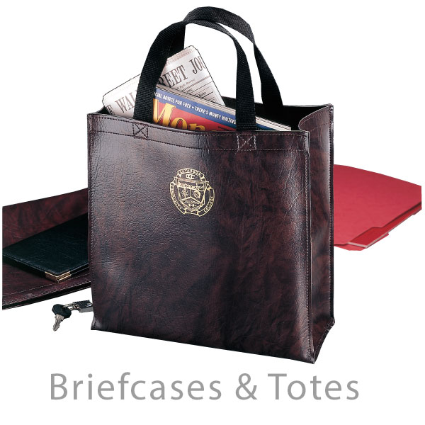 Briefcases and Tote bags - Deluxe imprinted business accessories