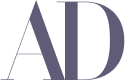 Dark gray stylized AD logo