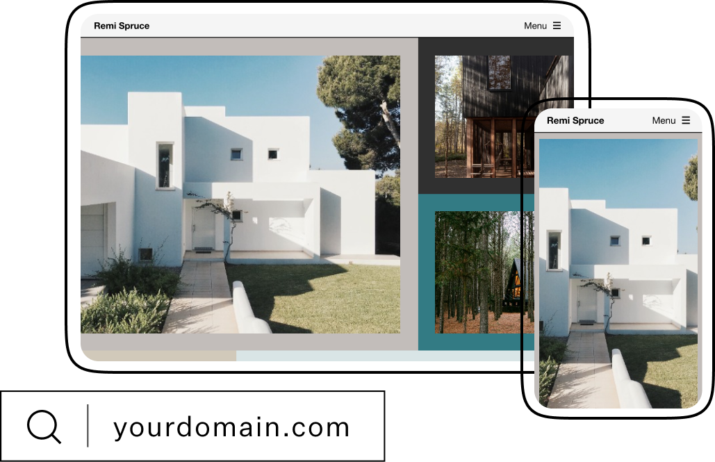 domain website architecture