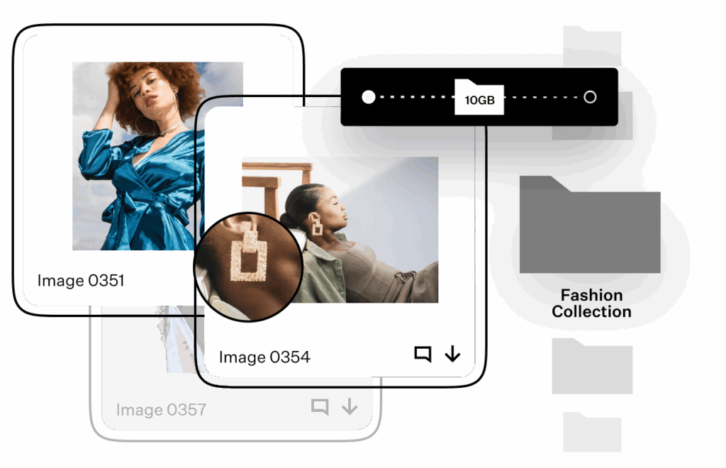 fashion portfolio file transfer