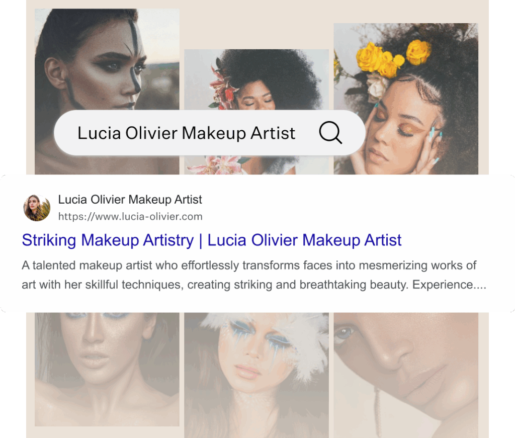 fashion portfolio SEO
